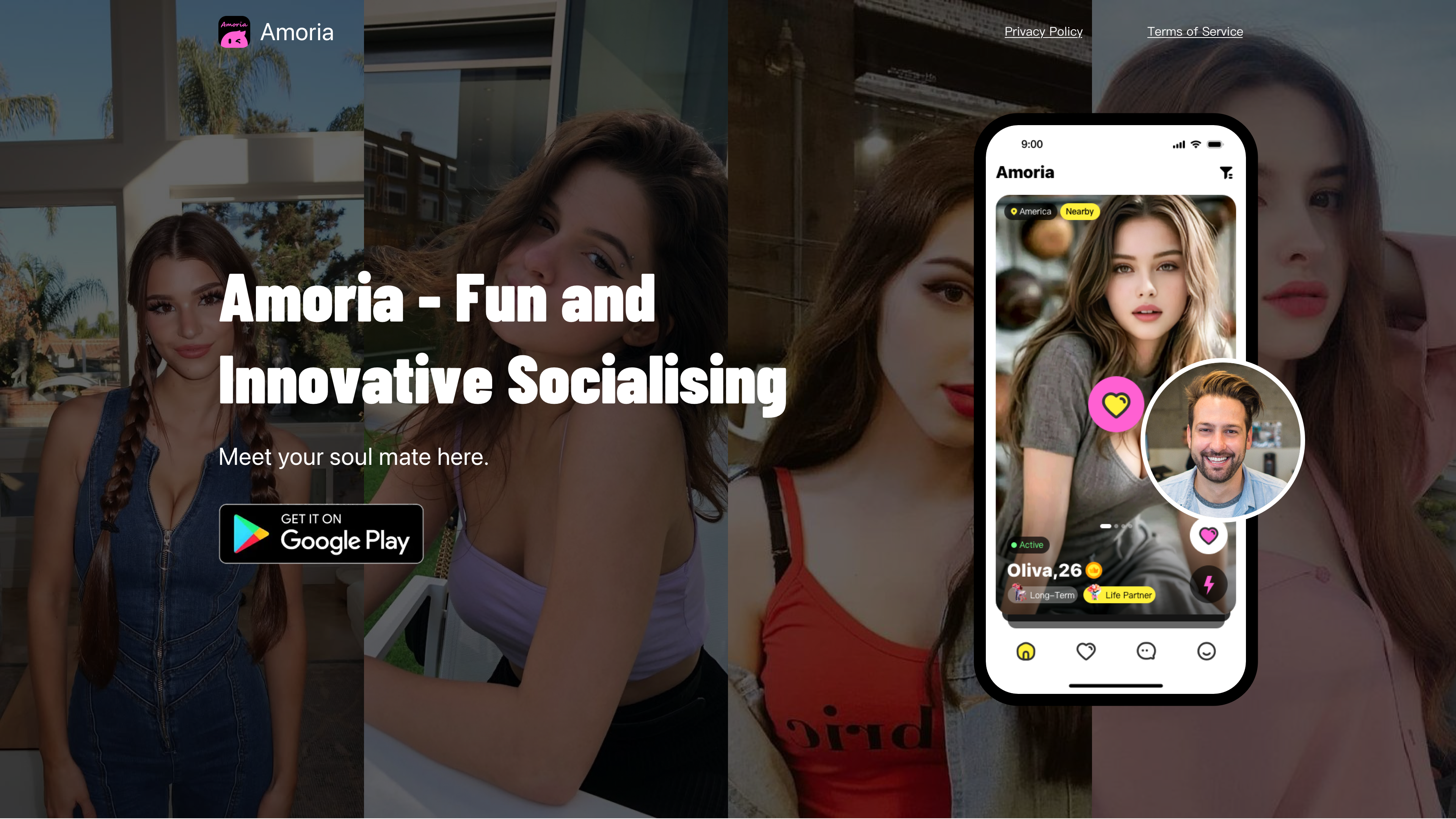 Amoria - Fun and Innovative Socialising